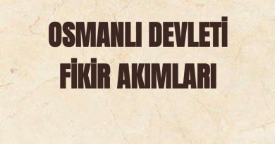 Osmanlı Fikir Akımları